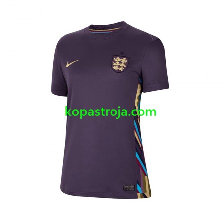 Billiga Fotbollströjor England Dam Borta tröja EM 2024 Kortärmad